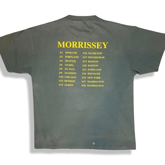 Rare Vintage 1999 Morrissey Oye Esteban Tour Band Tee - Picture 2 of 5